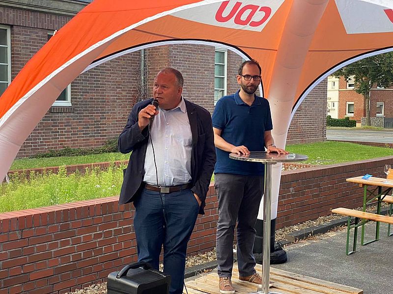 Wahlkampfauftakt mit Bundestagskandidat Fabian Schütz, Bochum