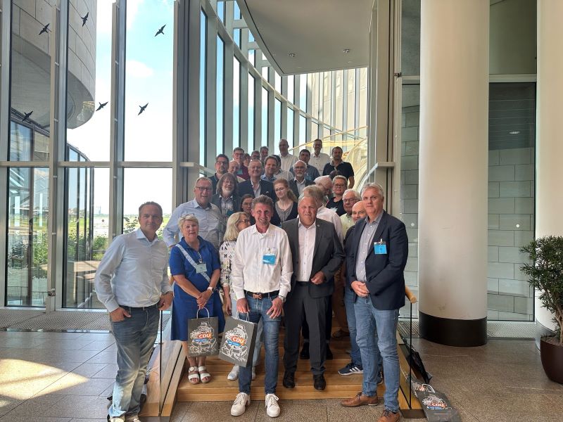 Besuch im Landtag NRW: MIT Recklinghausen Mittelstands- und Wirtschaftsunion der CDU  