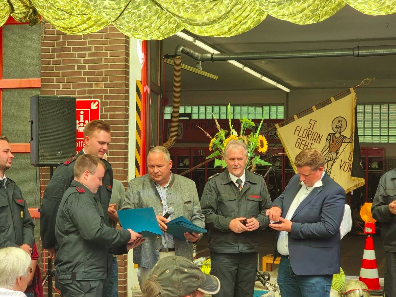 Feuerwehrgottesdienst mit Segnung in Haltern